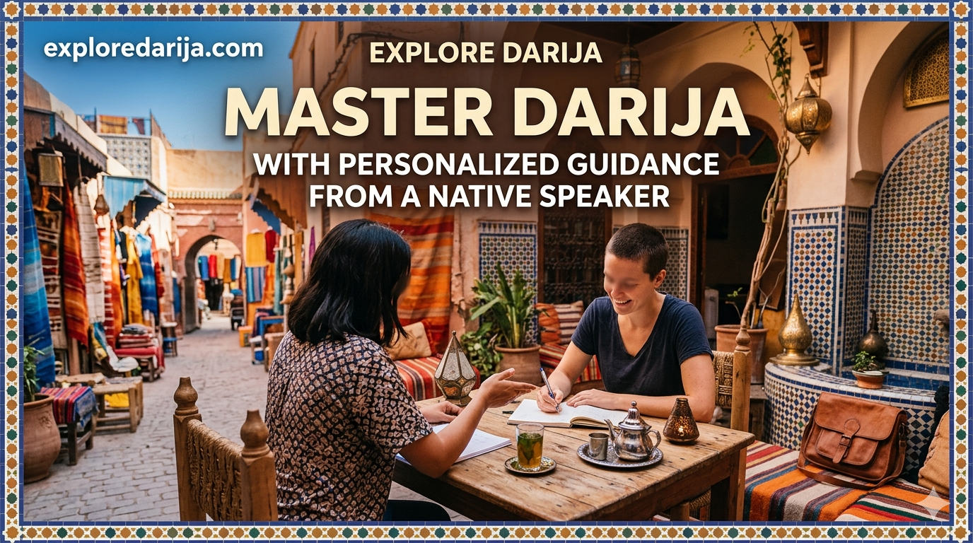 1-on-1 Native Darija Coaching