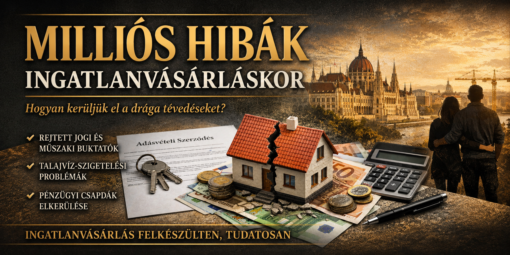 Milliós hibák ingatlanvásárláskor