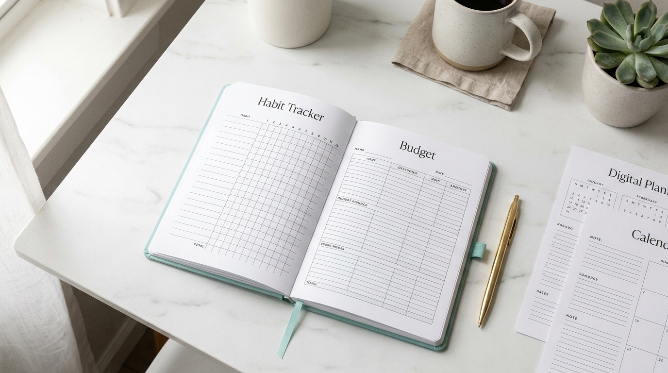 Digital Planners & Printables Bundle