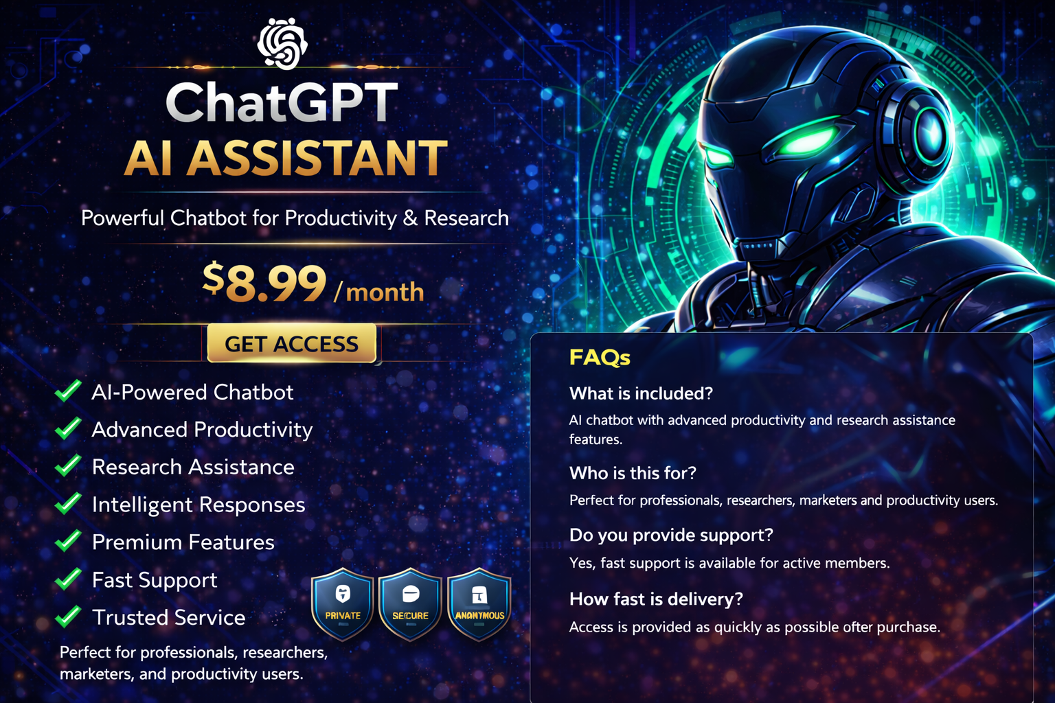 ChatGPT AI Premium Suite