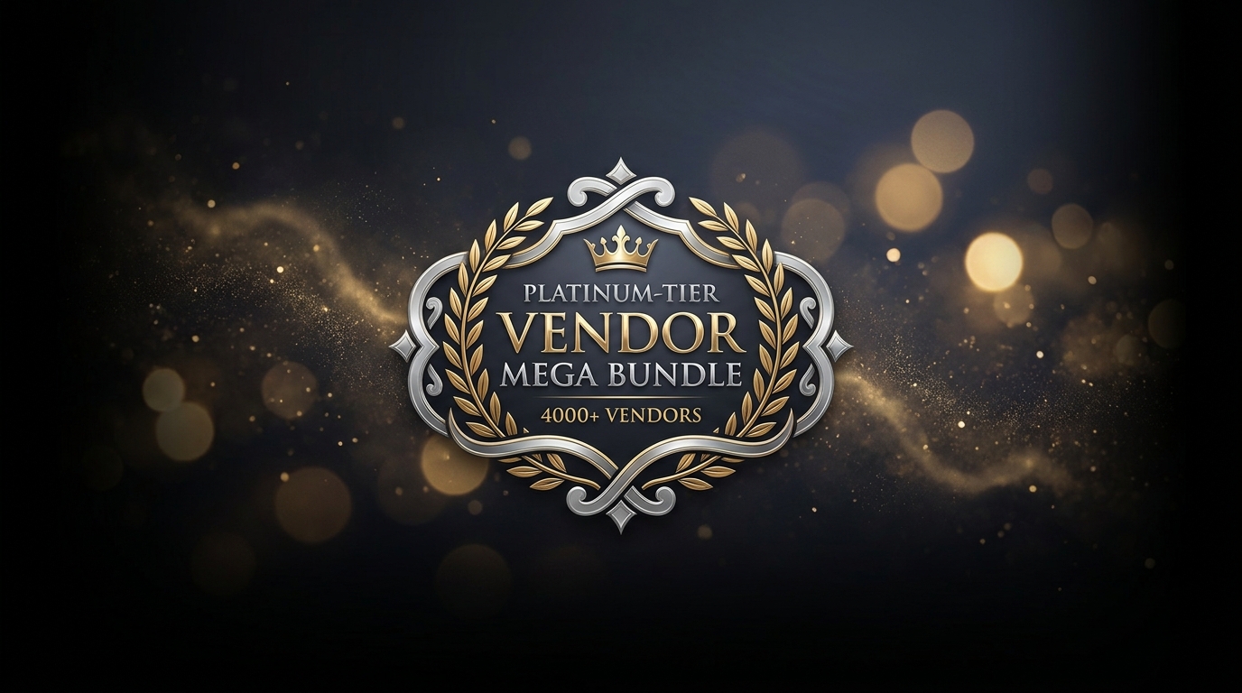 Platinum Bundle (4000+ Vendors & Reselling Guide)