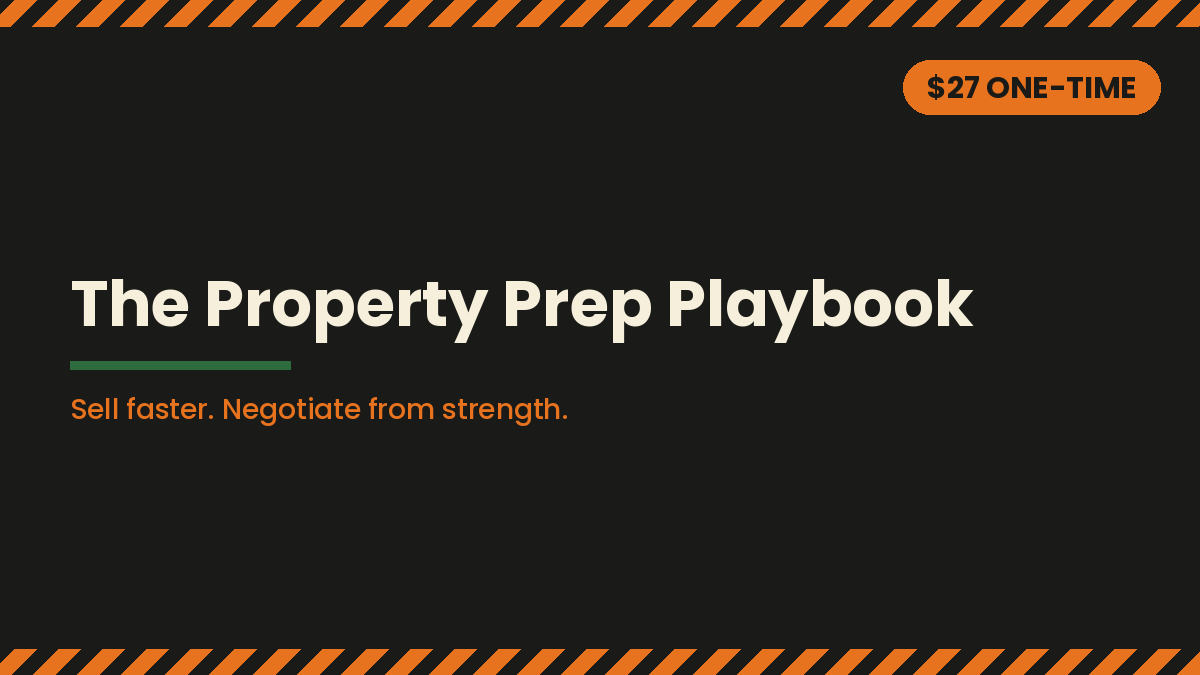 The Property Prep Playbook
