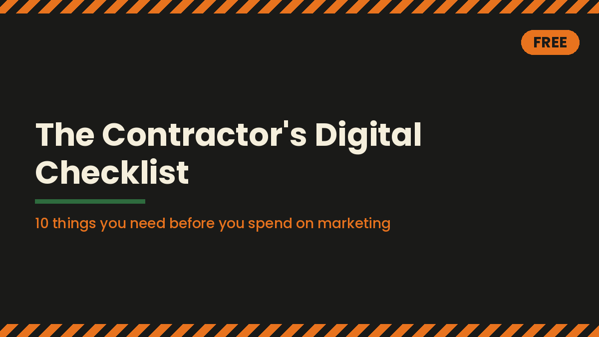 The Contractor's Digital Checklist