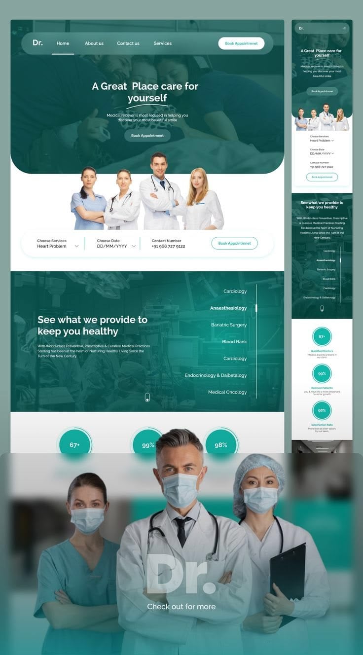 Medical & Clinic Websites