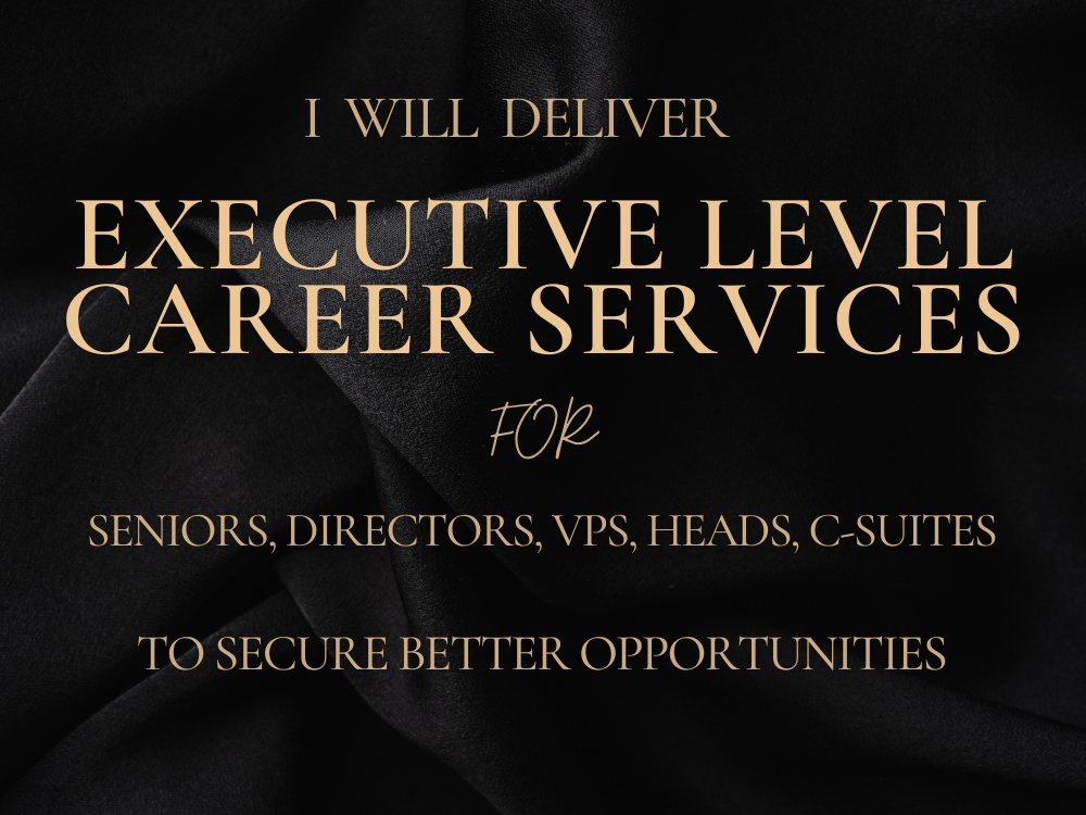 Custom Executive Cover Letter