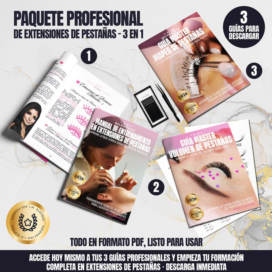Sistema Lashista Pro + Biblioteca Élite de Cejas y Microblading