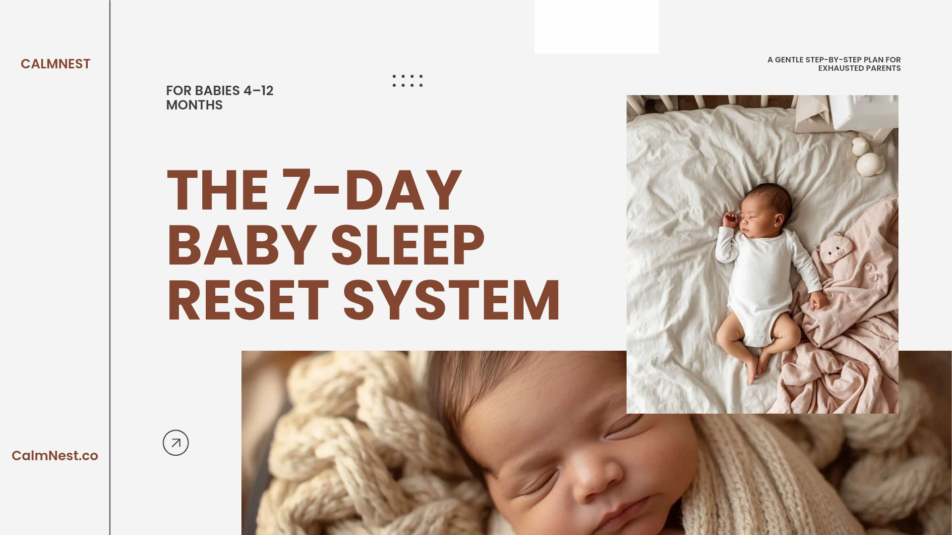 CalmNest: Interactive Baby Sleep Companion & Dashboard