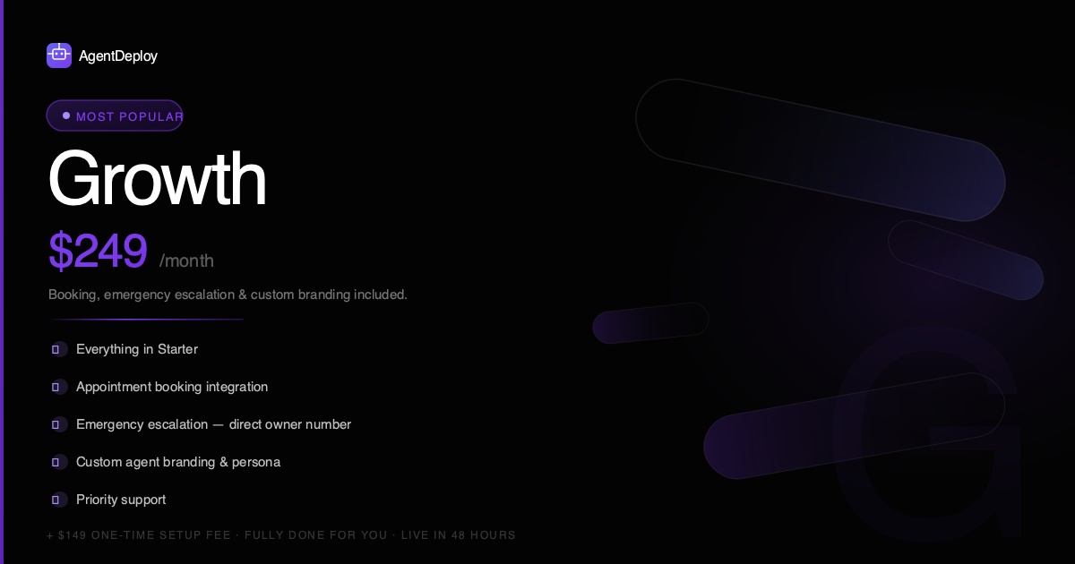 Growth Agent (Recommended)