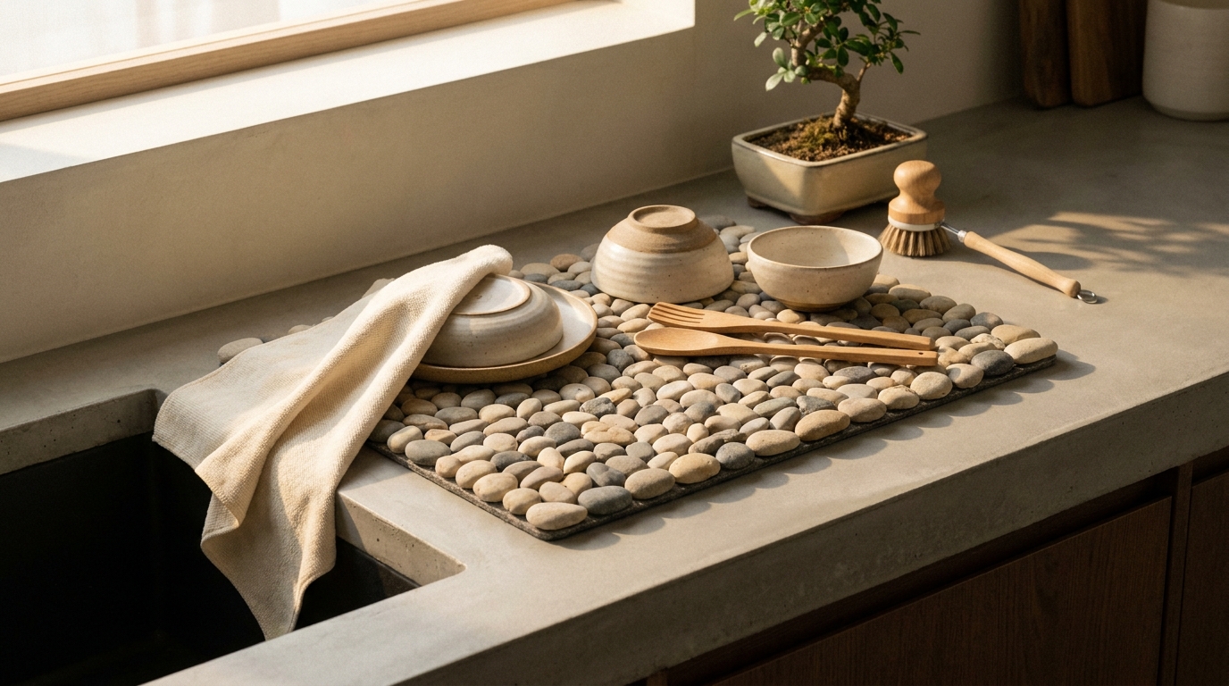 Stone Dish Drying Mat