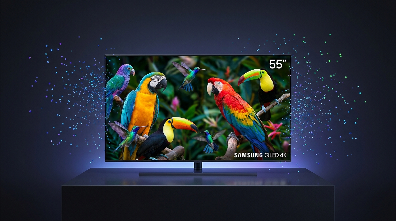 Samsung 55" QLED 4K Smart TV (Q60D)