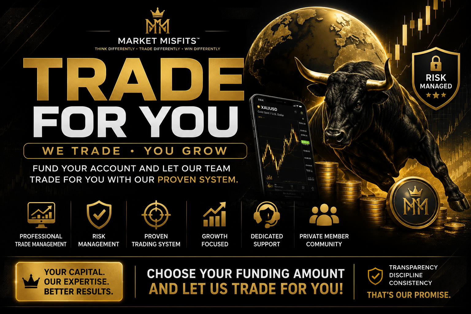 👑 Market Misfits™ | Trade For You