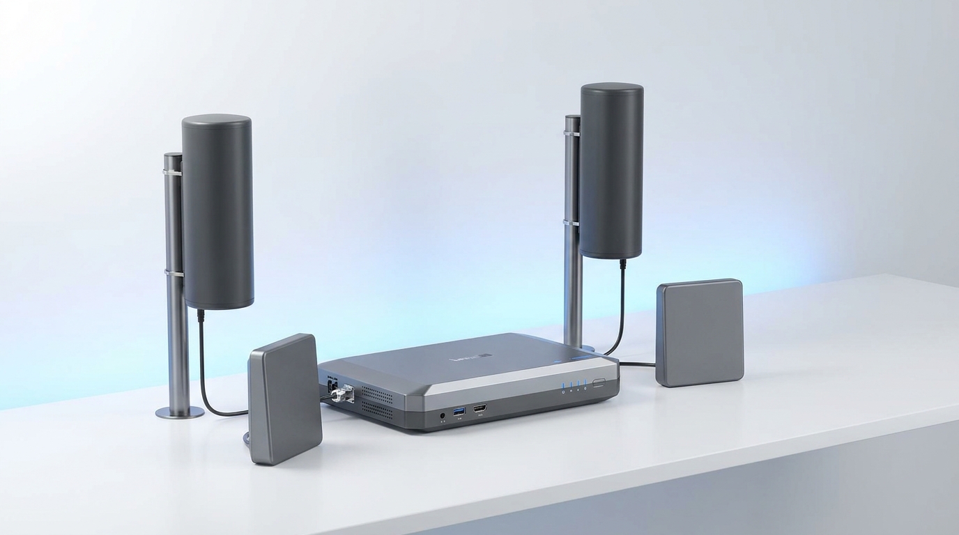 Beam Pro 5G Cell Booster (Dual Antenna Kit)
