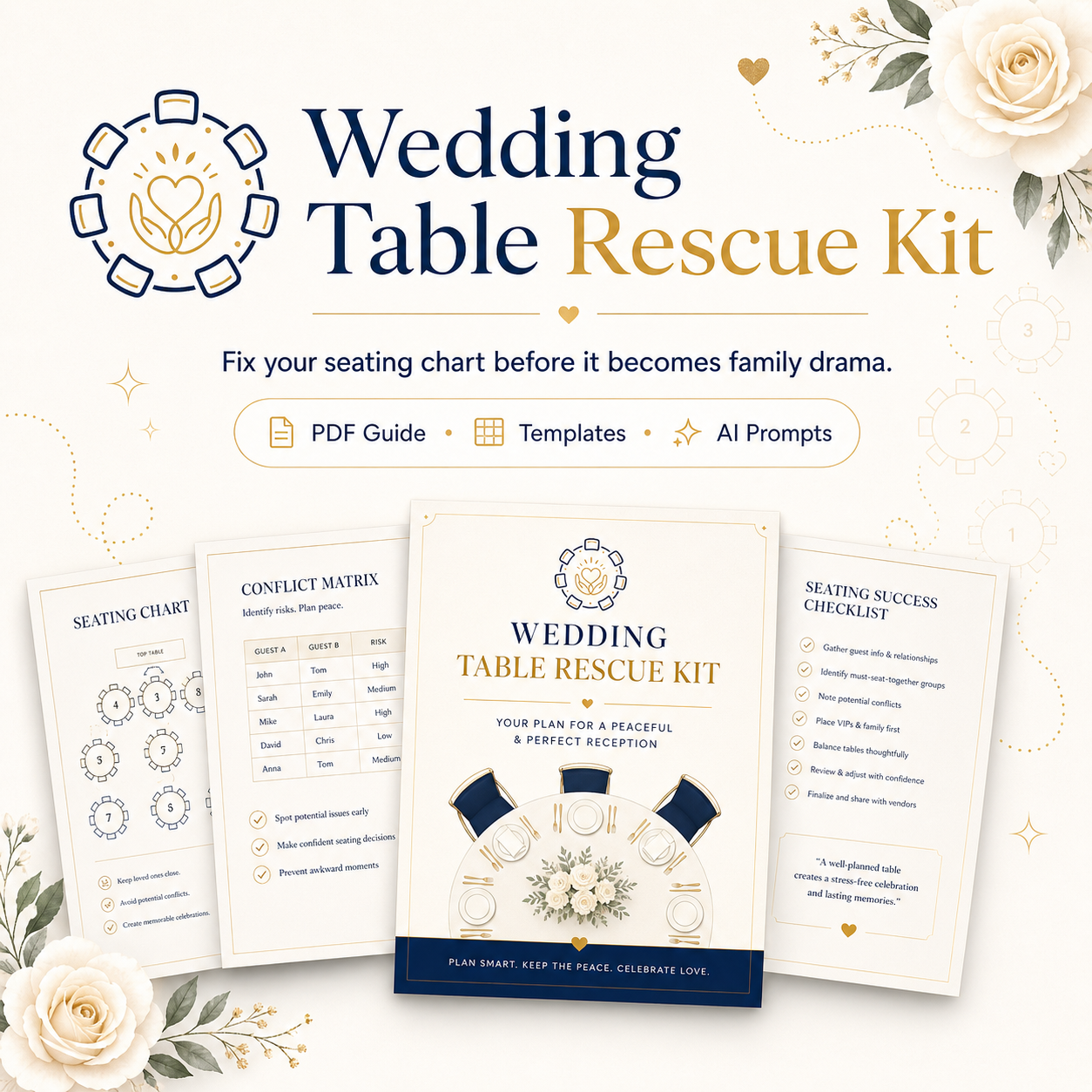 Wedding Table Rescue Kit