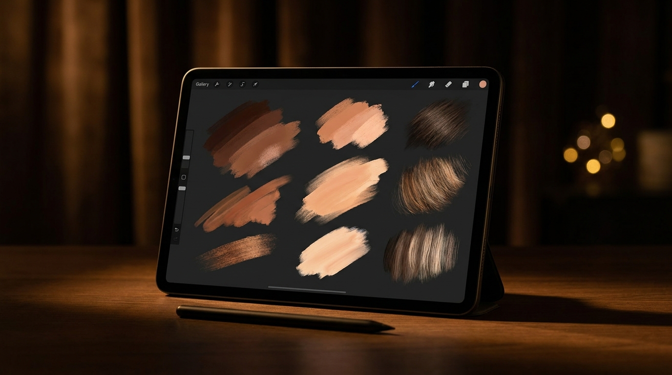 Procreate Brush Mastery for Portraits