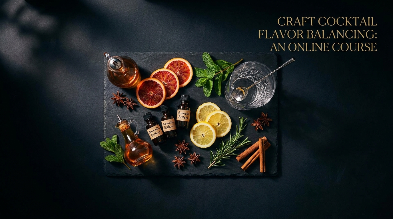 Flavor Architecture: Craft Cocktail Balancing