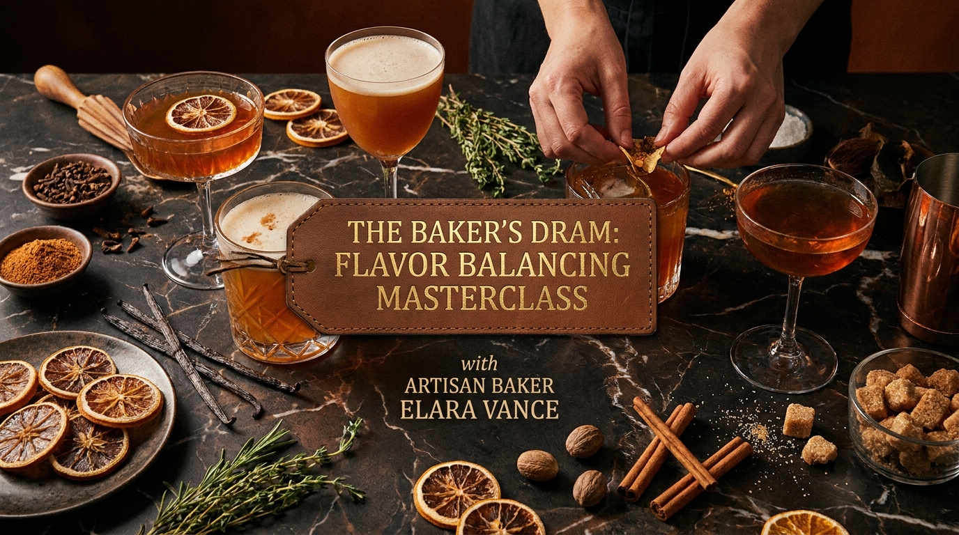 Craft Cocktail Flavor Balancing Masterclass