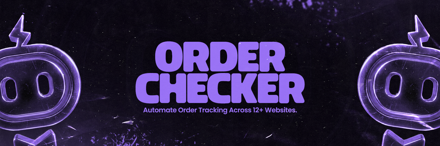 Order Checker Bot banner