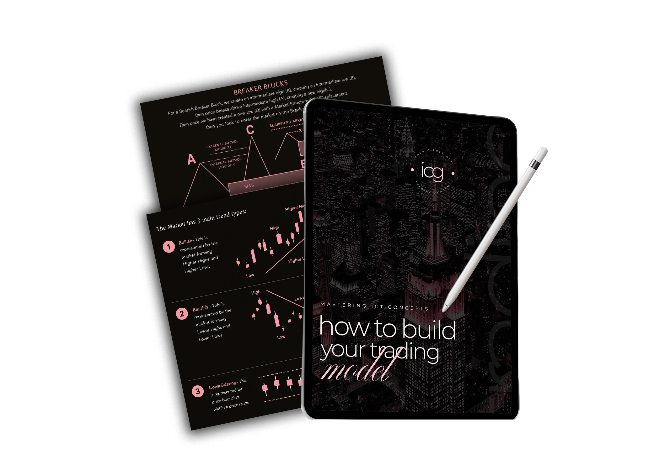 Mastering ICT Concepts: How To Build Your Trading Model E-Book