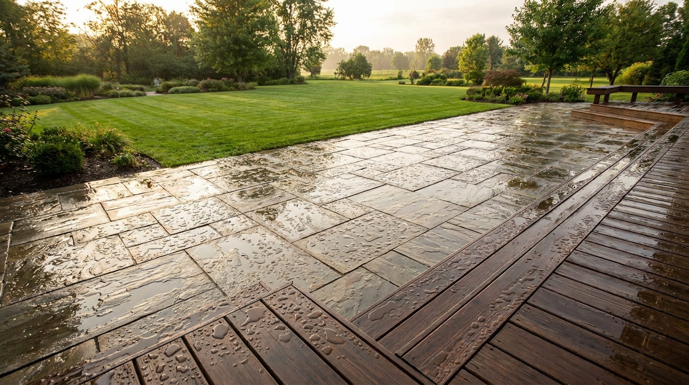 Monthly Power Wash & Seal Maintenance