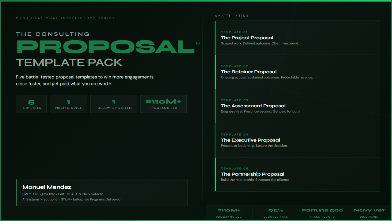 The Consulting Proposal Pack™