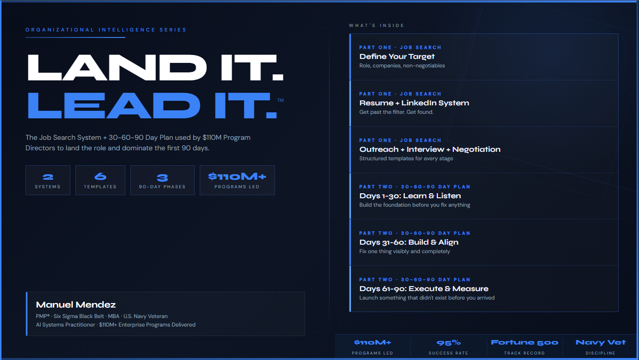 Land It. Lead It.™