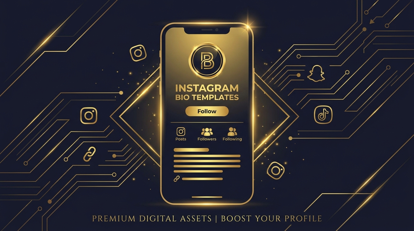 Templates Bio Instagram