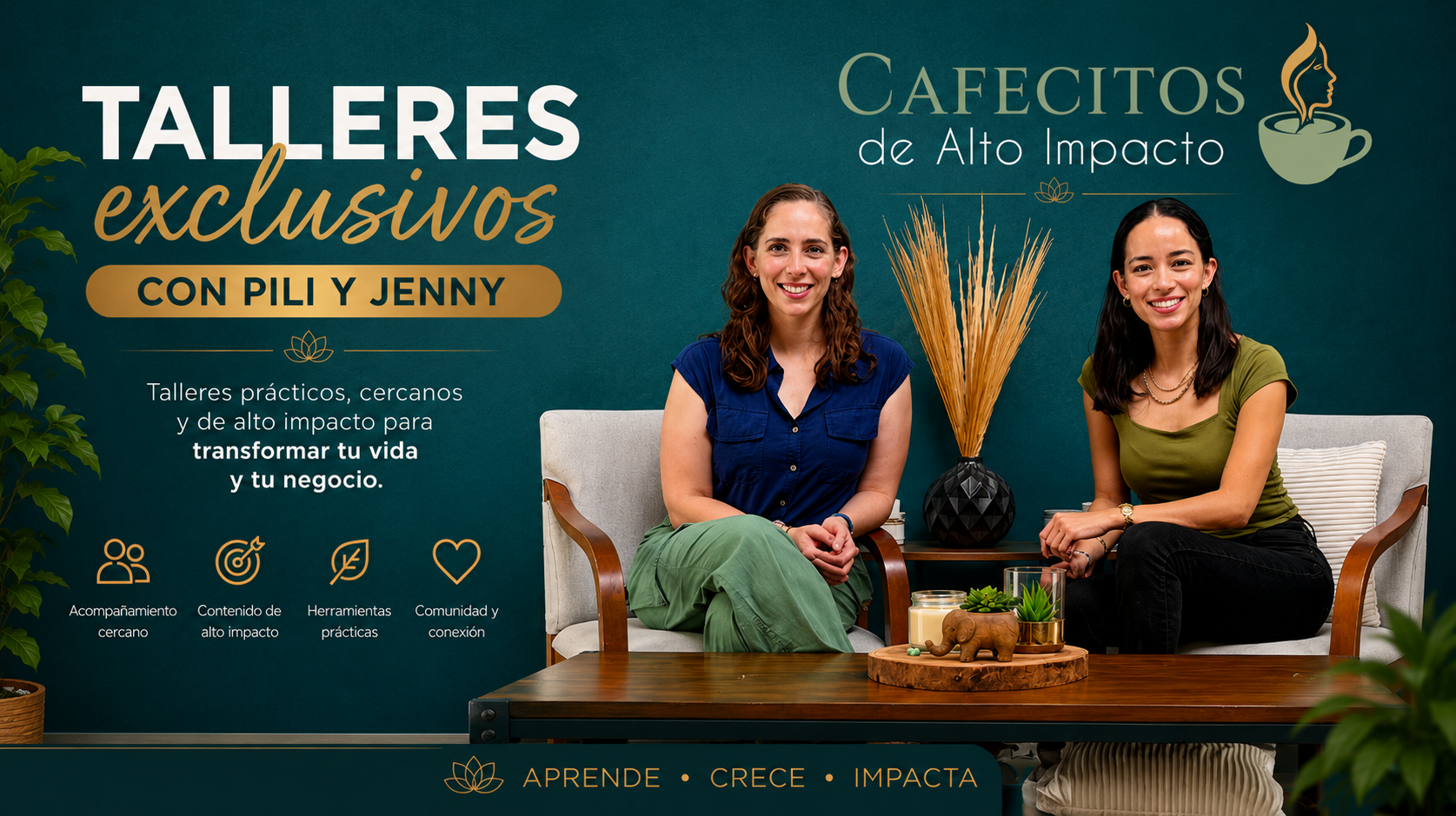Cafecitos de Alto Impacto Virtuales