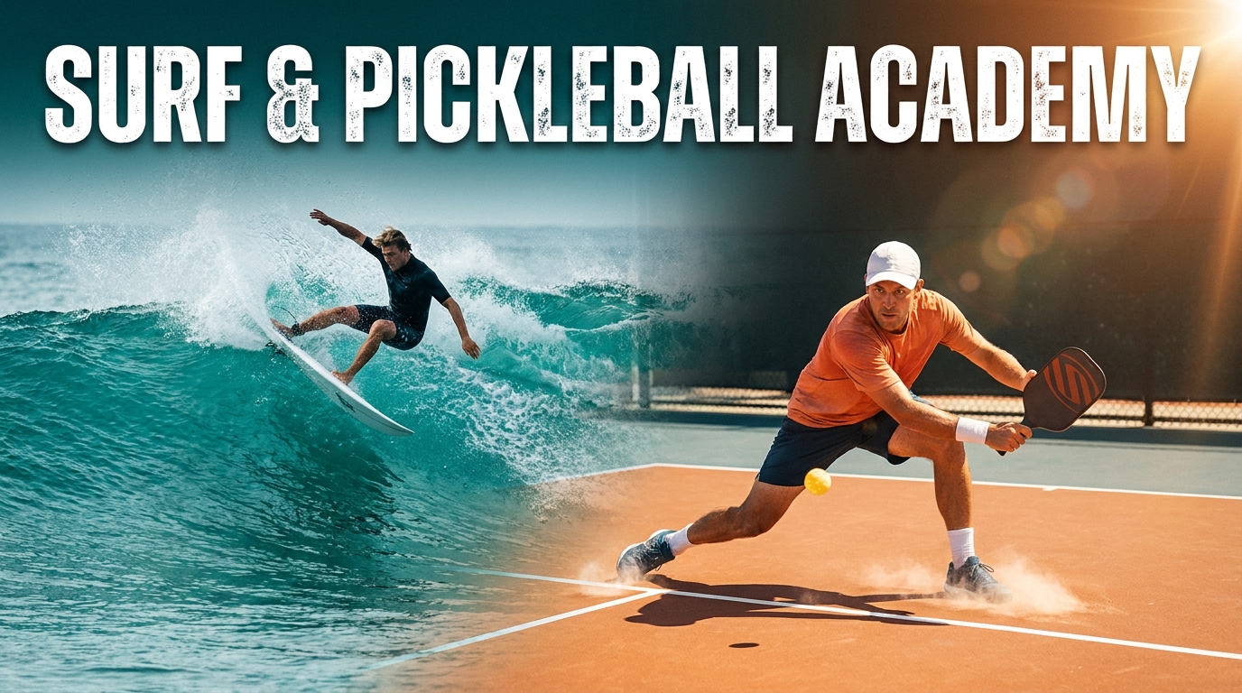 Surfing Pop-Up & Balance for Pickleball