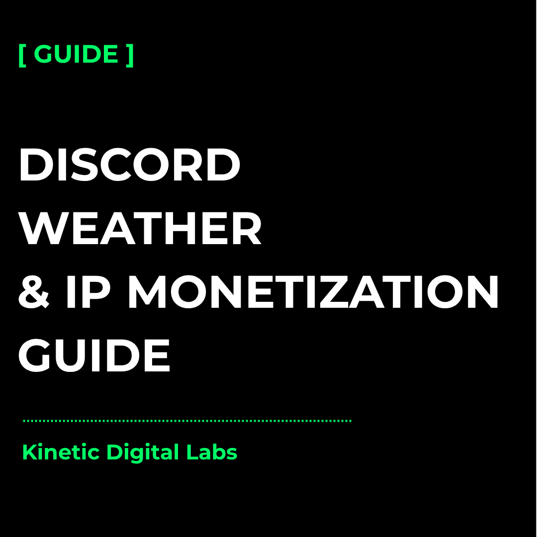 discord weather and ip monetization guide