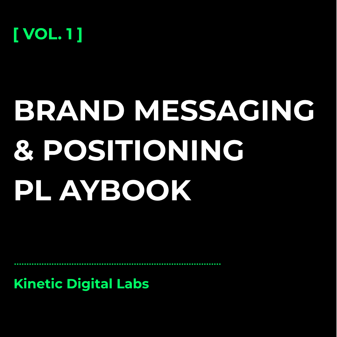 Brand Messaging Playbook   