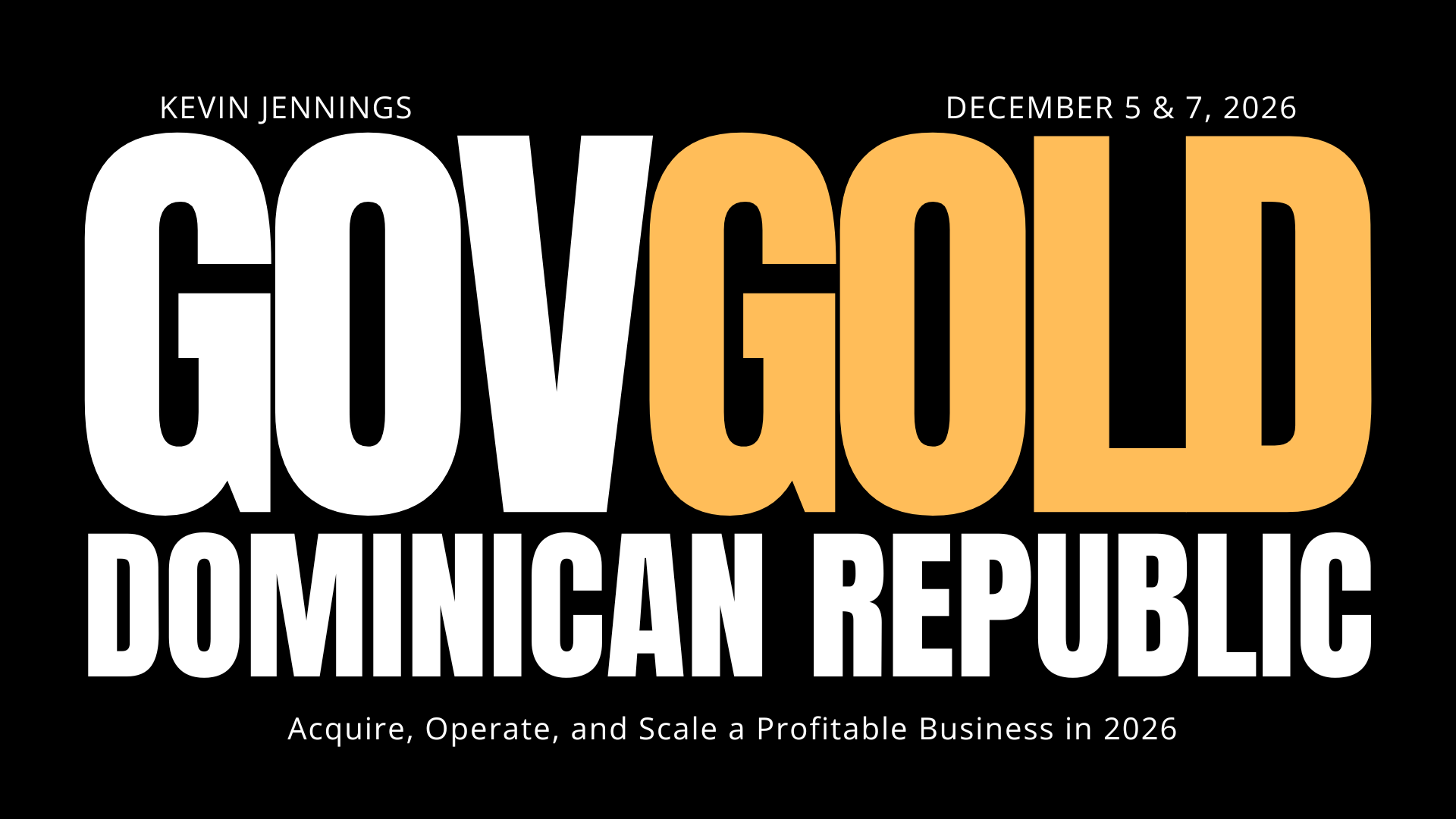 GovGold VIP Pass