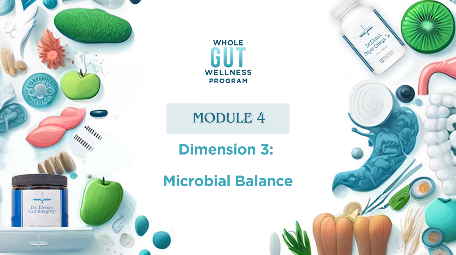 Whole Gut Wellness Program - Dimension 3: Microbial Balance