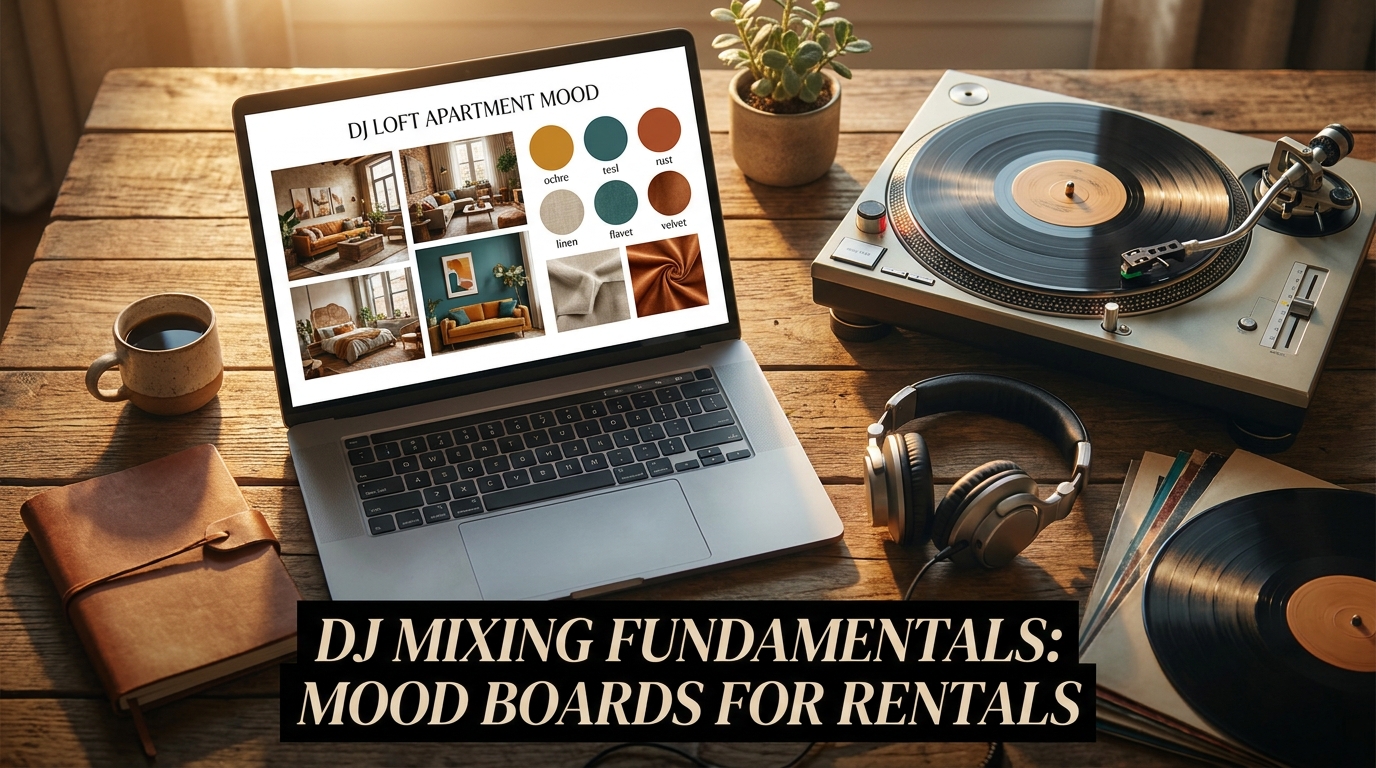 DJ Mixing Fundamentals × Mood Board Mastery
