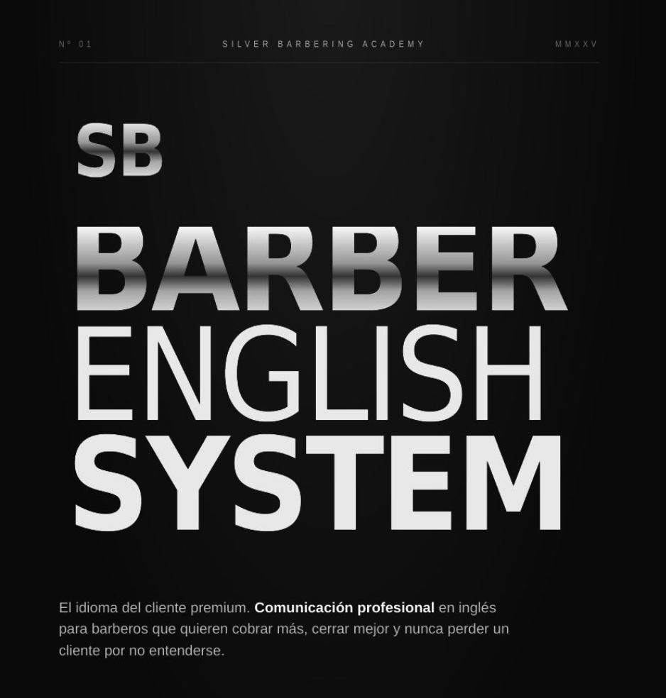Barber English System