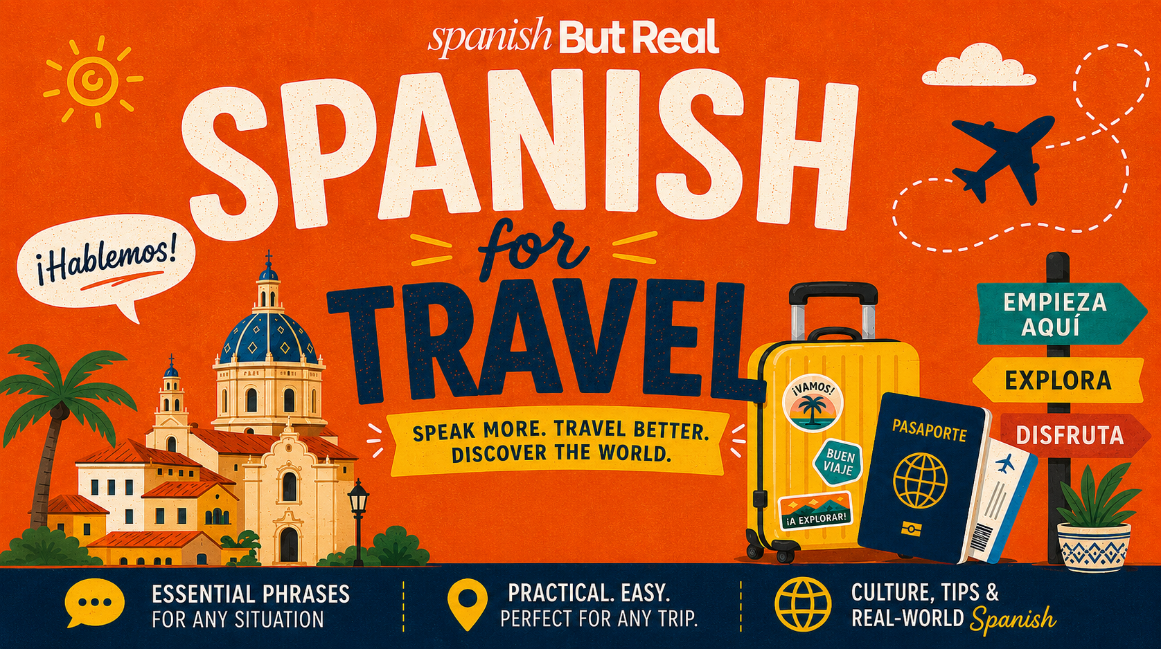 La Aventura — Spanish for Travel (Game + Ebook)
