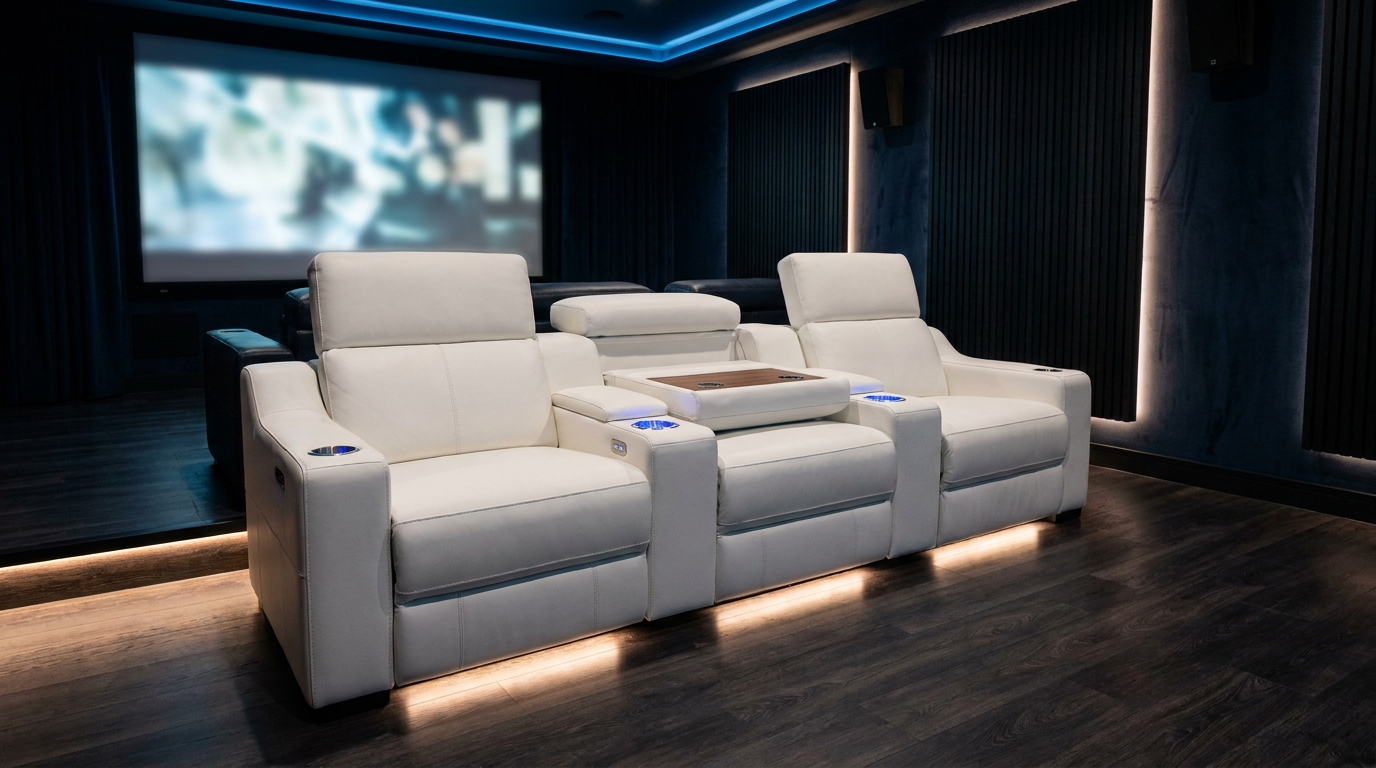 Napoli 3-Seater Electric Recliner Sofa