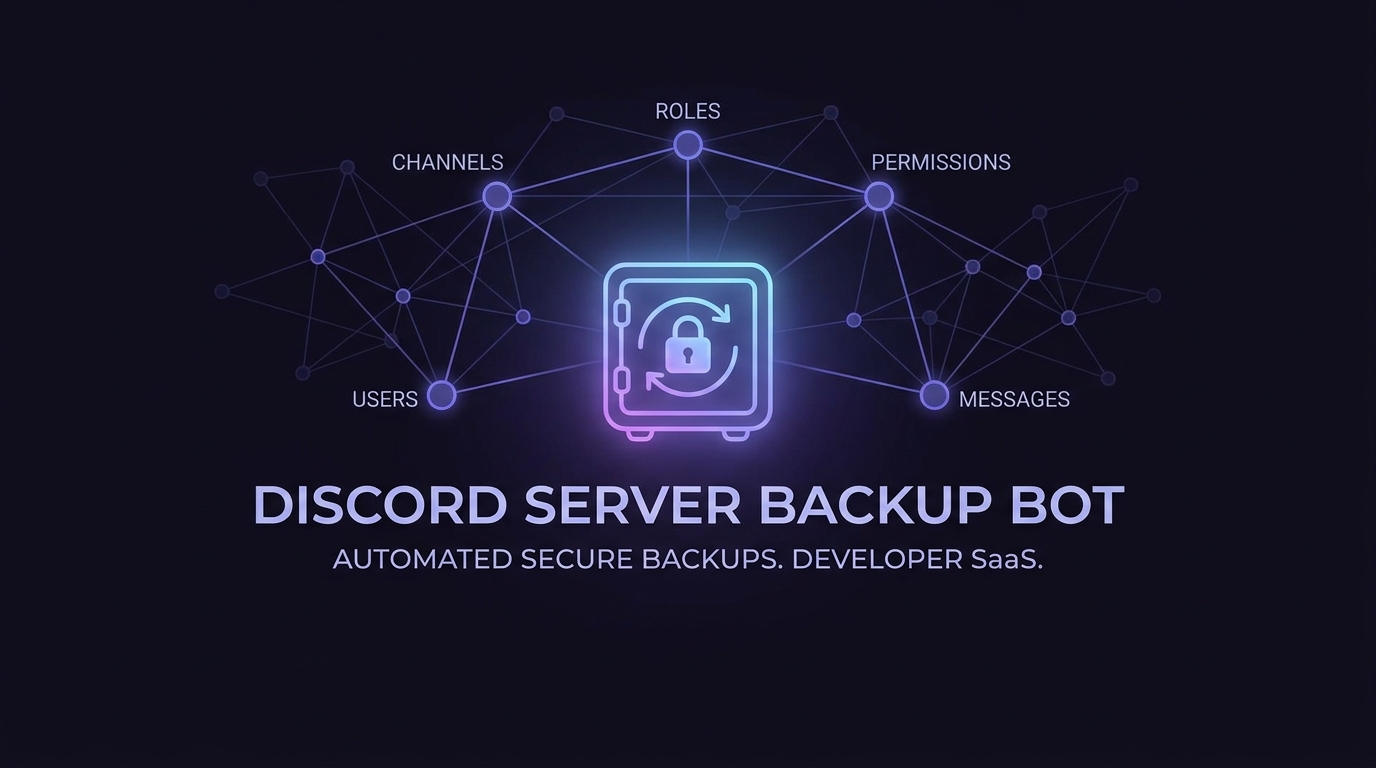 Discord Server Backup Bot
