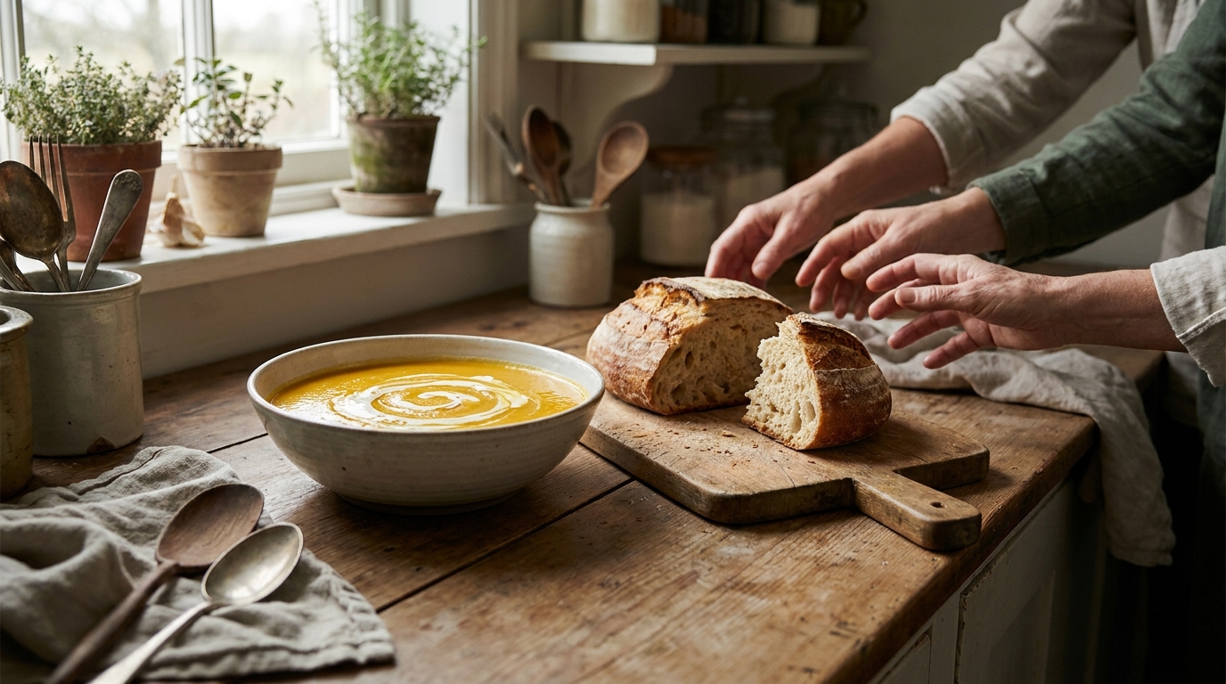 Sunday Soup & Bread Ritual
