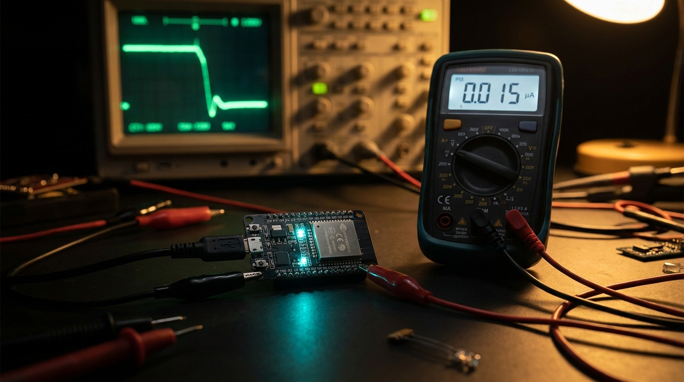 ESP32 Deep Sleep Power Mastery