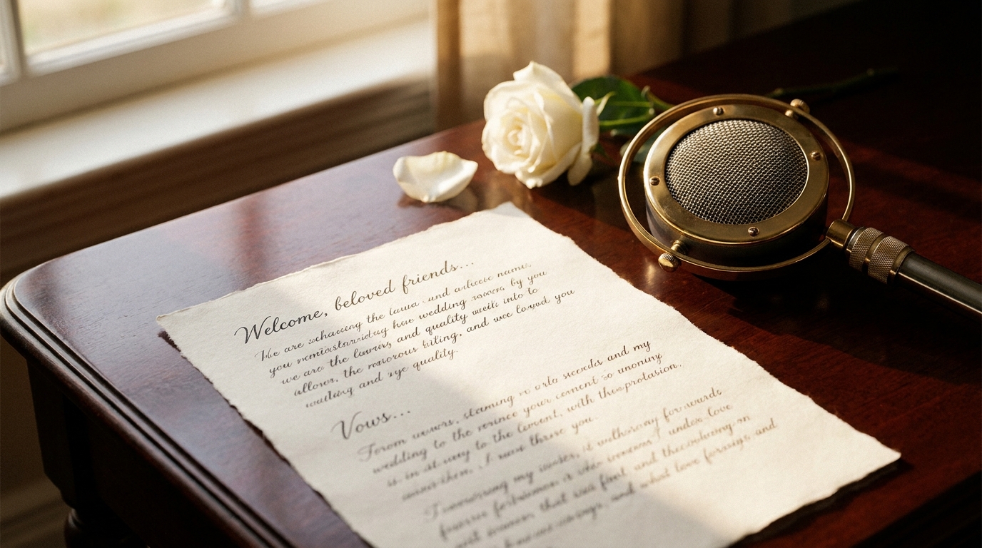 Wedding Script Pacing Masterclass