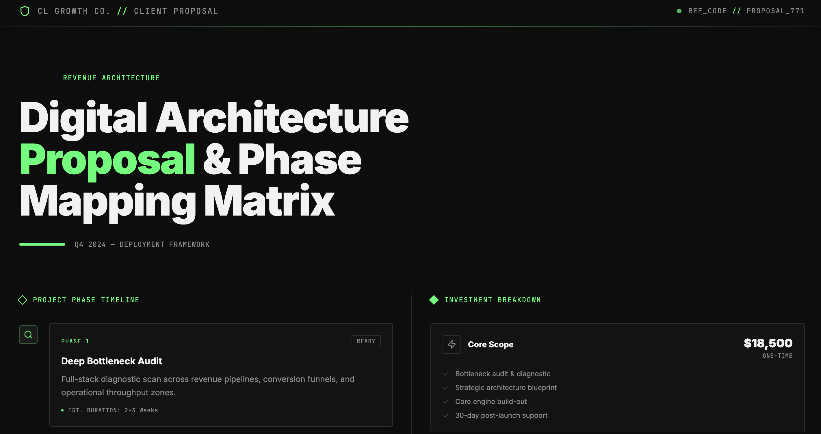 The B2B Enterprise Proposal Portal 