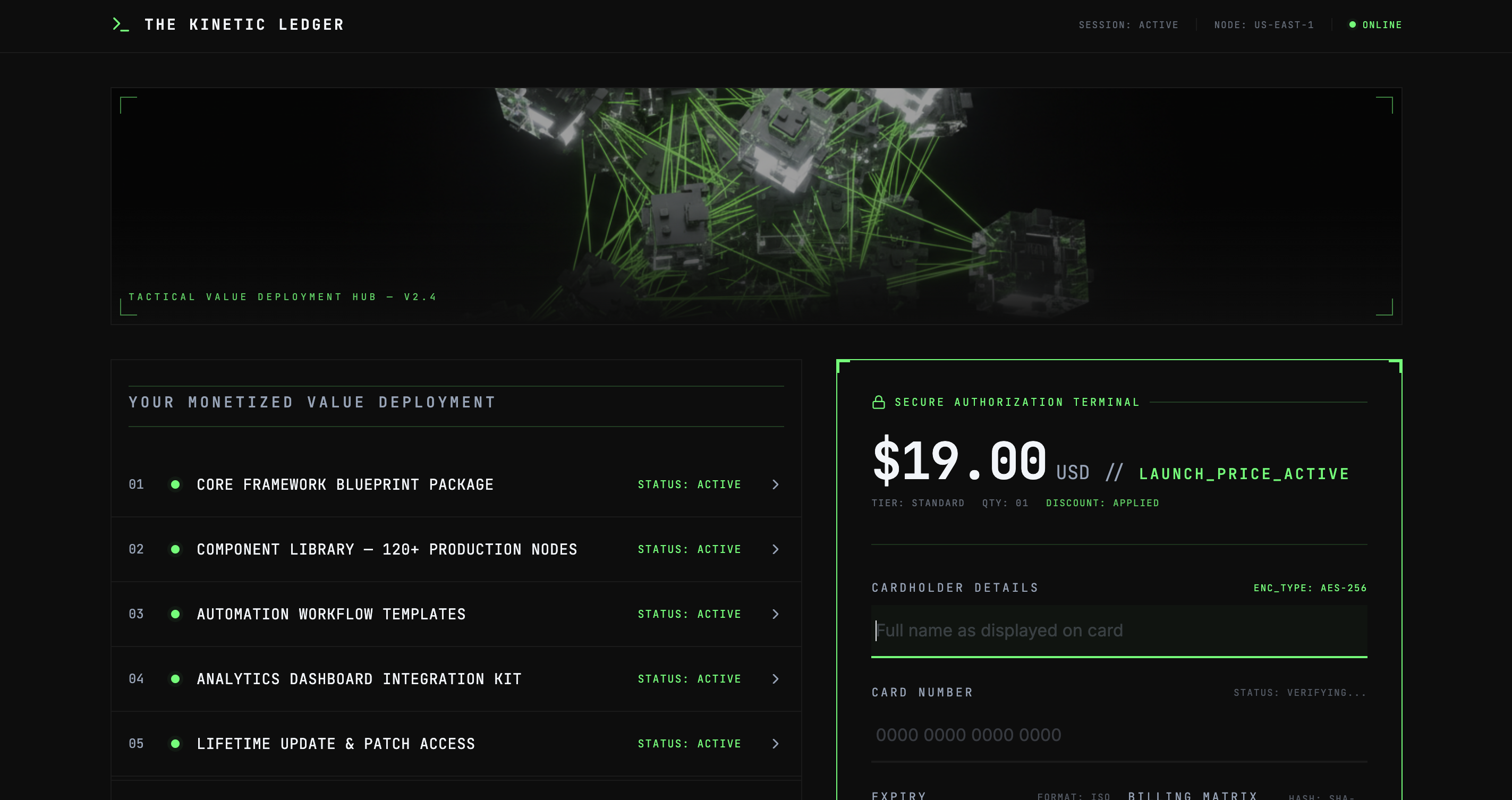 The Single-Product Value Stack Checkout