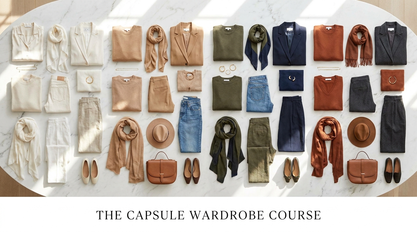 30-Piece Wardrobe for Four Seasons