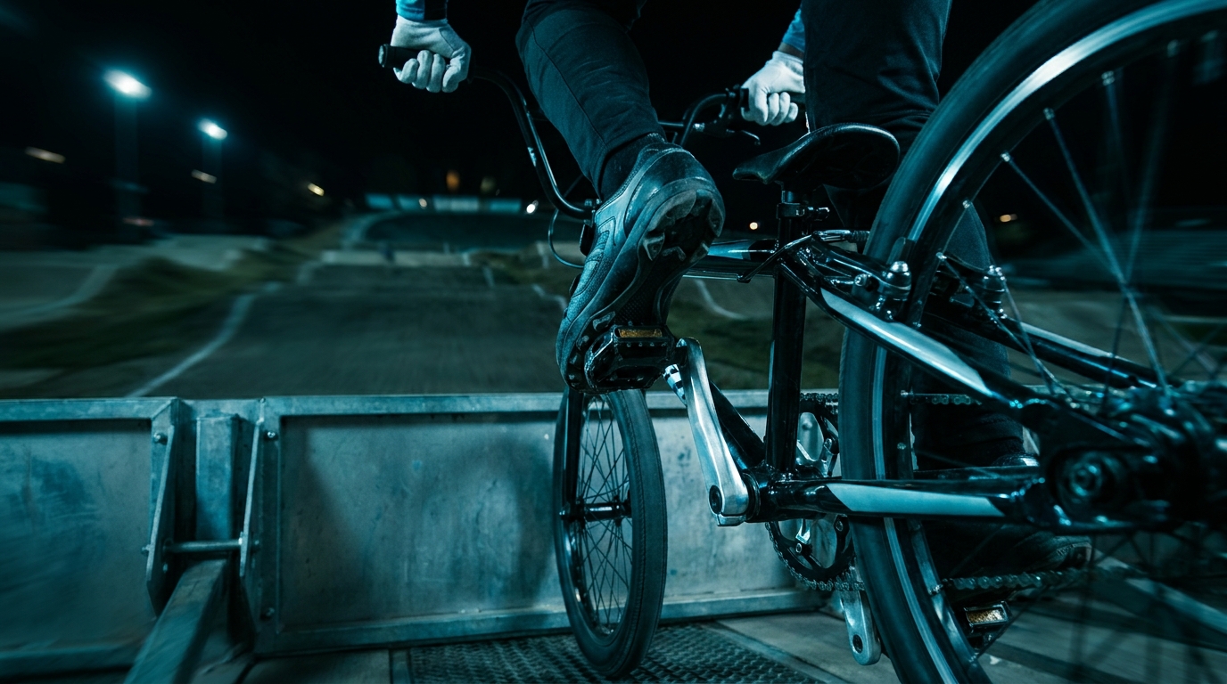 BMX Gate Reaction & First Straight Mastery