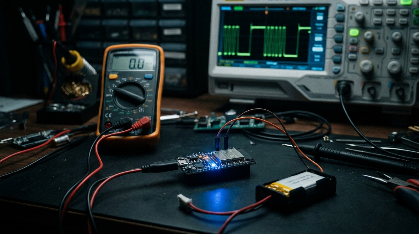 ESP32 Deep Sleep Power Budgeting