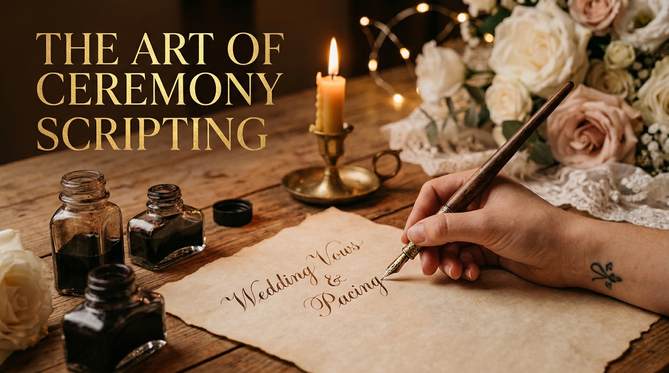 Wedding Ceremony Script Pacing