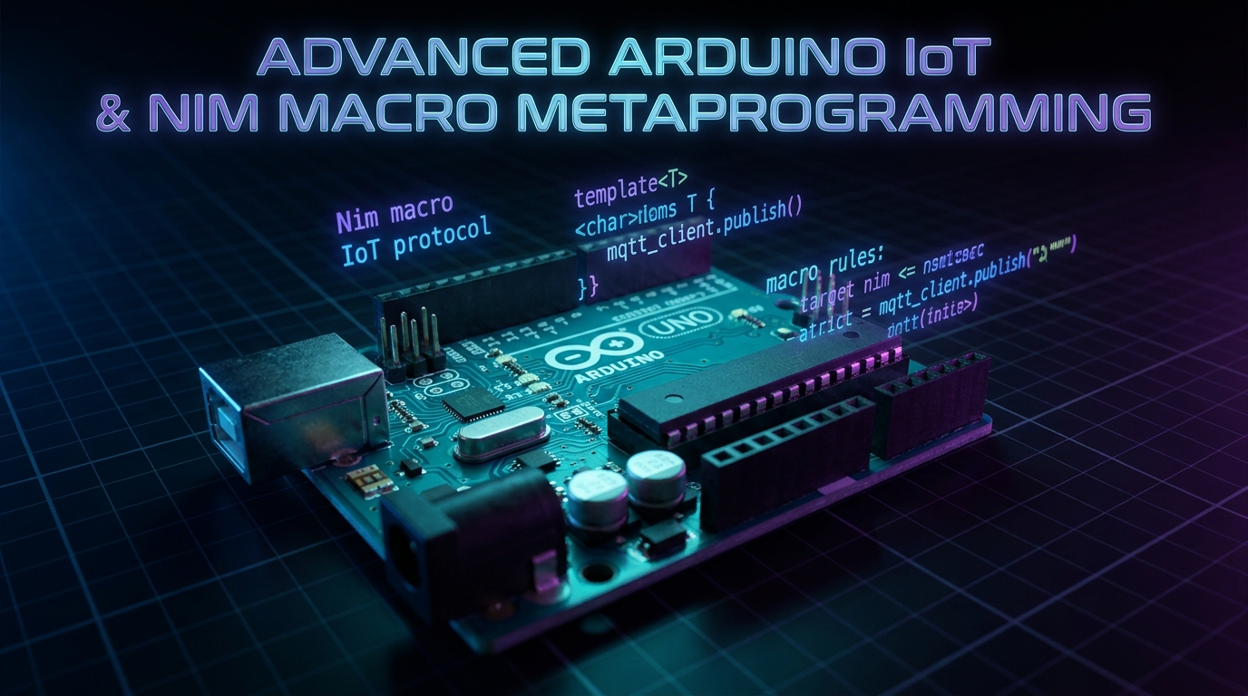 Nim Macro Metaprogramming for Arduino IoT
