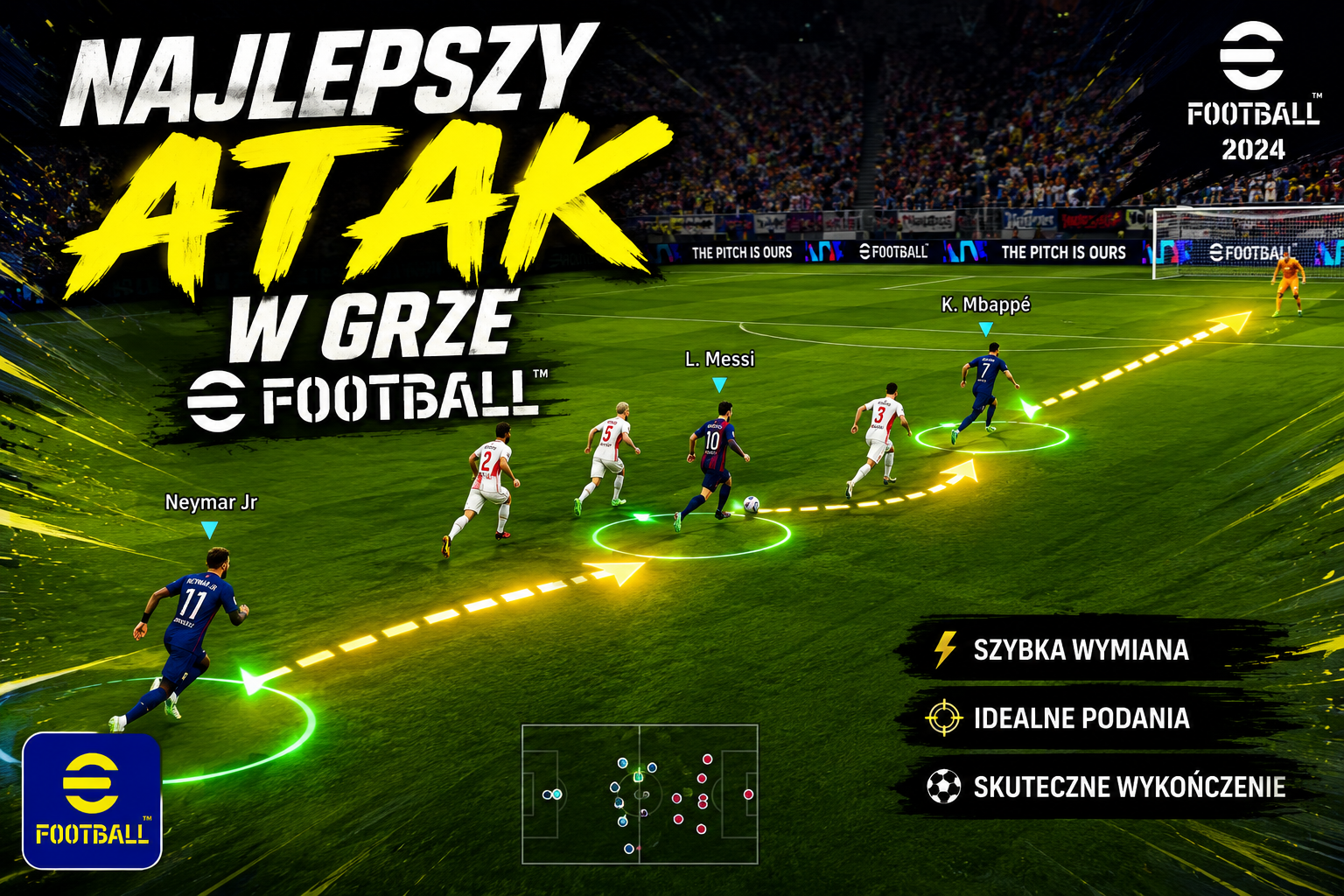 Profesjonalna atak w Efootball