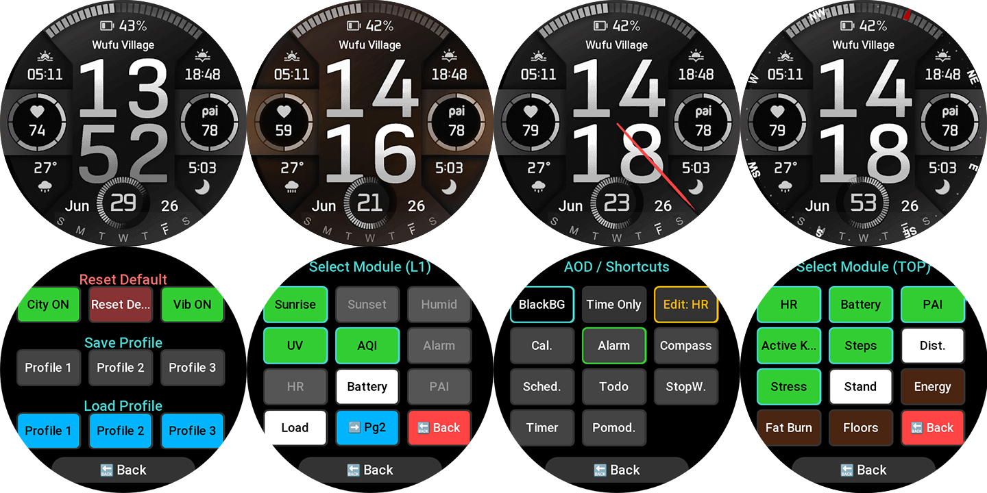 Fenix-Gray Watch Face