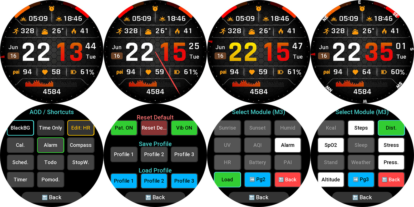 HardCore Watch Face